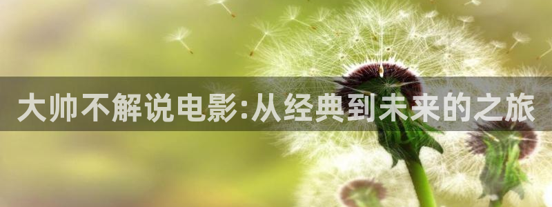 秋霞影院白洁播放：大帅不解说电影:从经典到未来的之旅